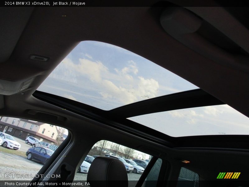 Jet Black / Mojave 2014 BMW X3 xDrive28i