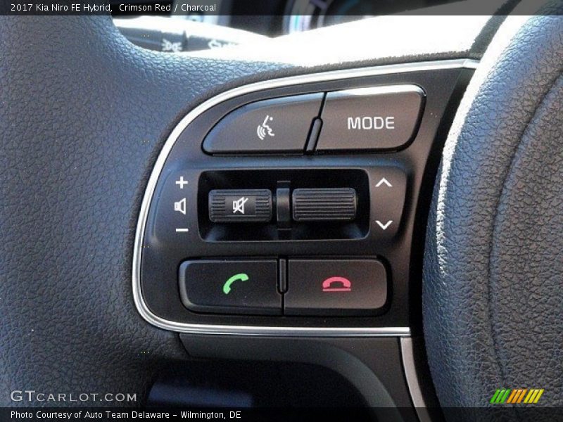 Controls of 2017 Niro FE Hybrid