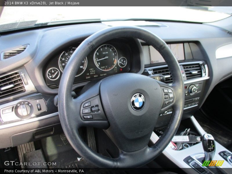 Jet Black / Mojave 2014 BMW X3 xDrive28i