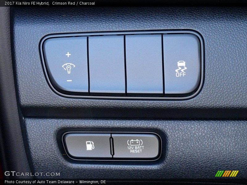 Controls of 2017 Niro FE Hybrid