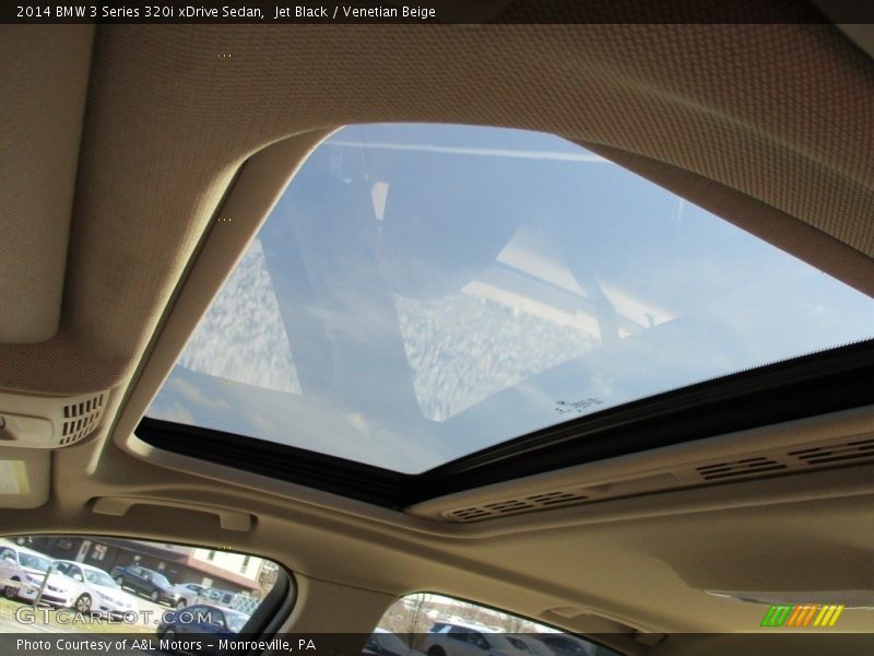 Jet Black / Venetian Beige 2014 BMW 3 Series 320i xDrive Sedan