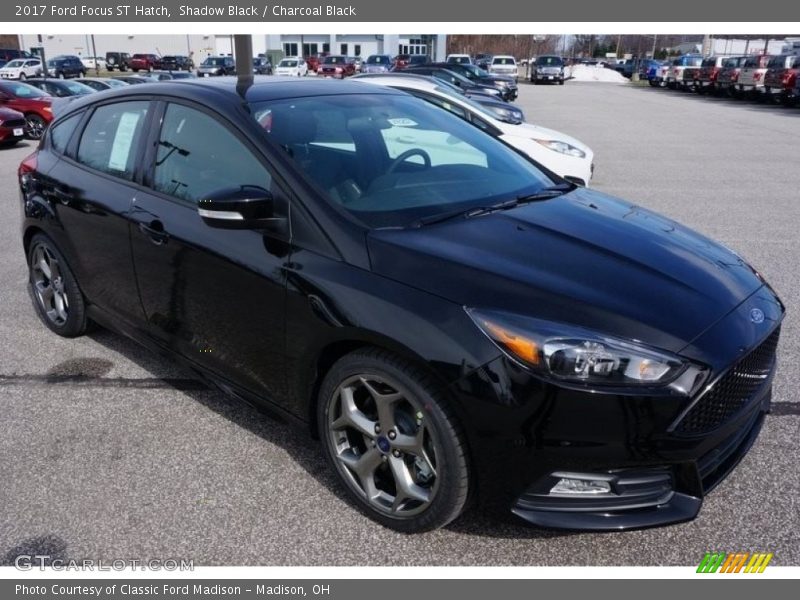 Shadow Black / Charcoal Black 2017 Ford Focus ST Hatch