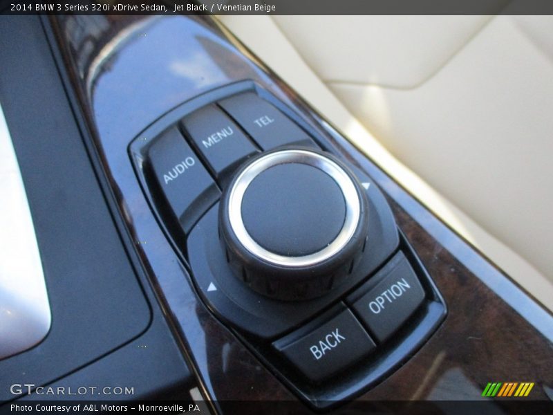Jet Black / Venetian Beige 2014 BMW 3 Series 320i xDrive Sedan
