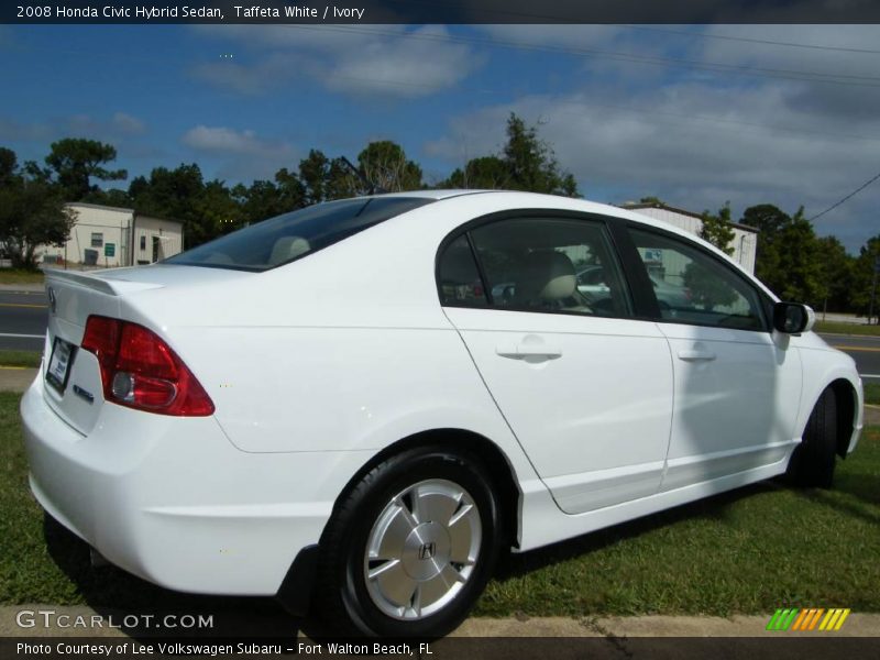 Taffeta White / Ivory 2008 Honda Civic Hybrid Sedan