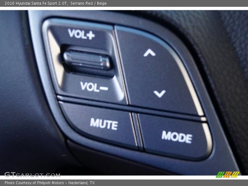 Serrano Red / Beige 2016 Hyundai Santa Fe Sport 2.0T
