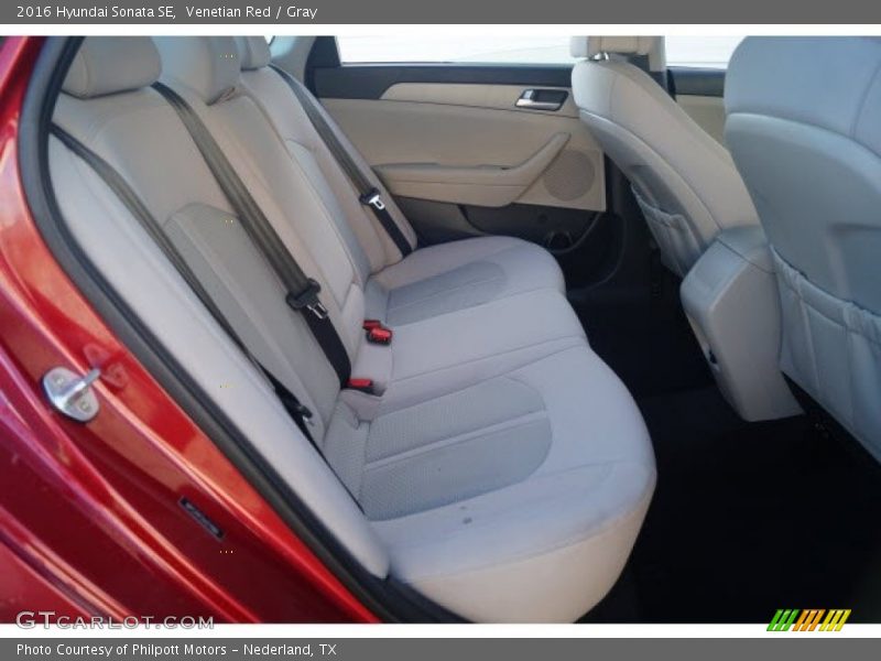 Venetian Red / Gray 2016 Hyundai Sonata SE