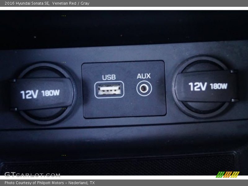 Venetian Red / Gray 2016 Hyundai Sonata SE