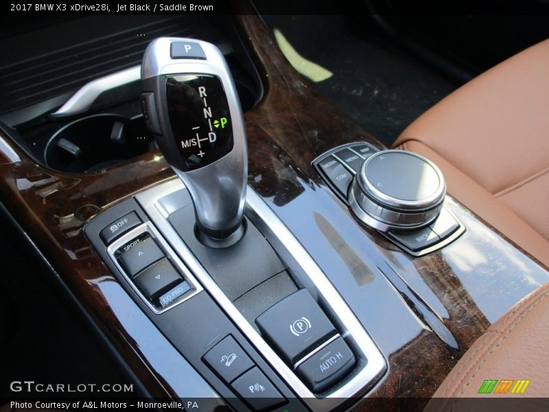 Jet Black / Saddle Brown 2017 BMW X3 xDrive28i