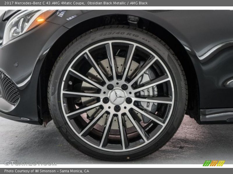Obsidian Black Metallic / AMG Black 2017 Mercedes-Benz C 43 AMG 4Matic Coupe