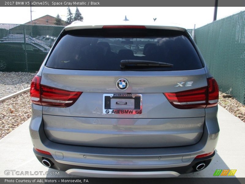 Space Gray Metallic / Black 2017 BMW X5 xDrive35i