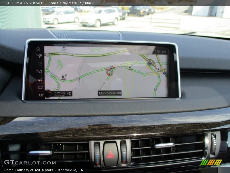 Space Gray Metallic / Black 2017 BMW X5 xDrive35i