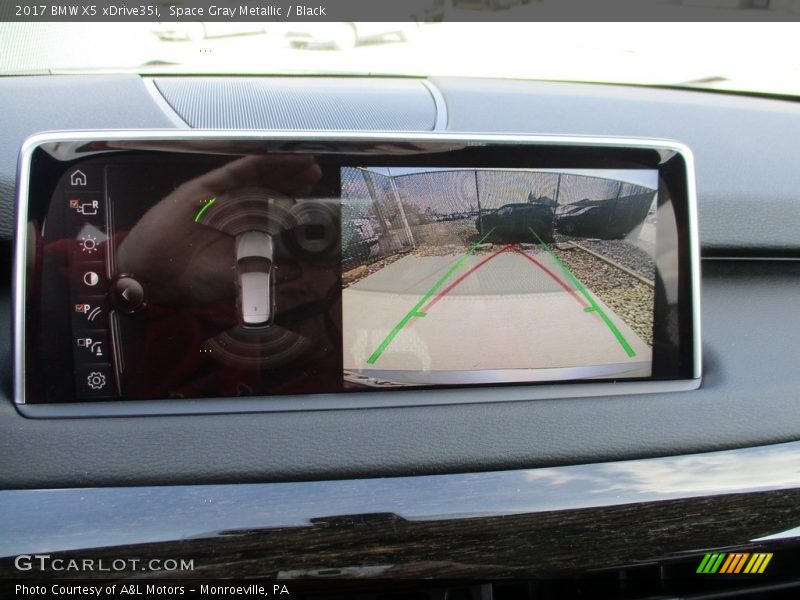 Space Gray Metallic / Black 2017 BMW X5 xDrive35i