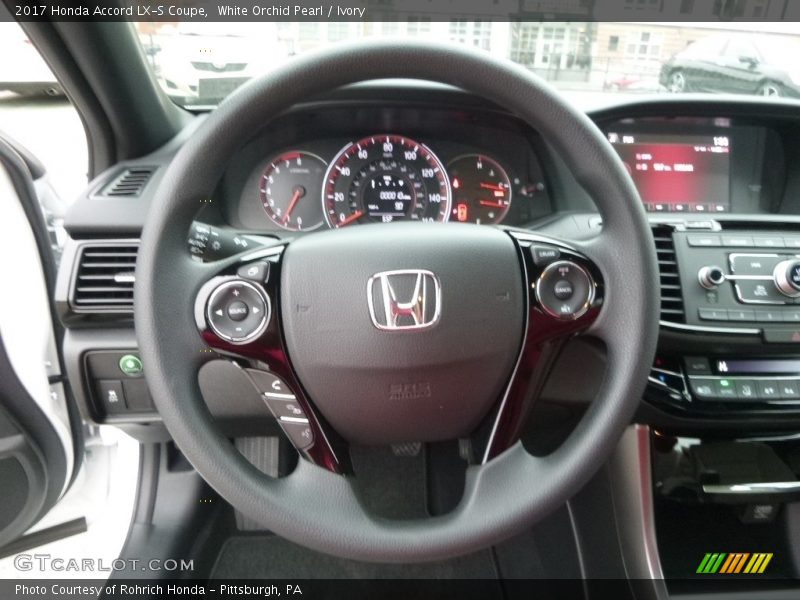  2017 Accord LX-S Coupe Steering Wheel