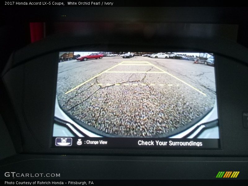 White Orchid Pearl / Ivory 2017 Honda Accord LX-S Coupe