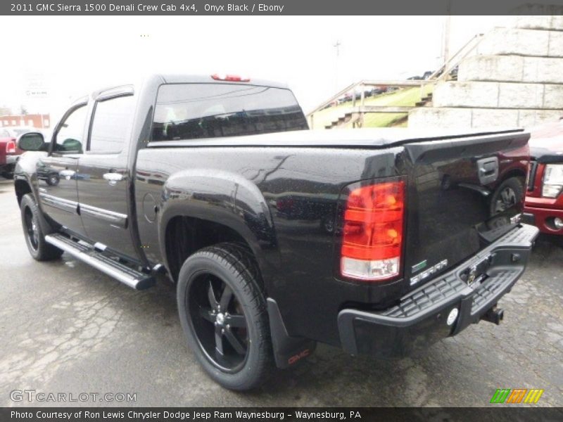 Onyx Black / Ebony 2011 GMC Sierra 1500 Denali Crew Cab 4x4