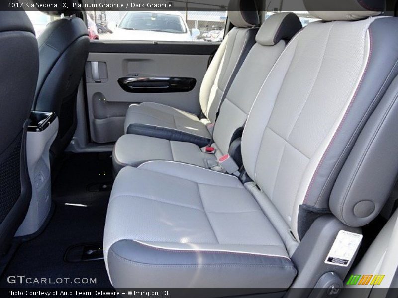 Rear Seat of 2017 Sedona EX