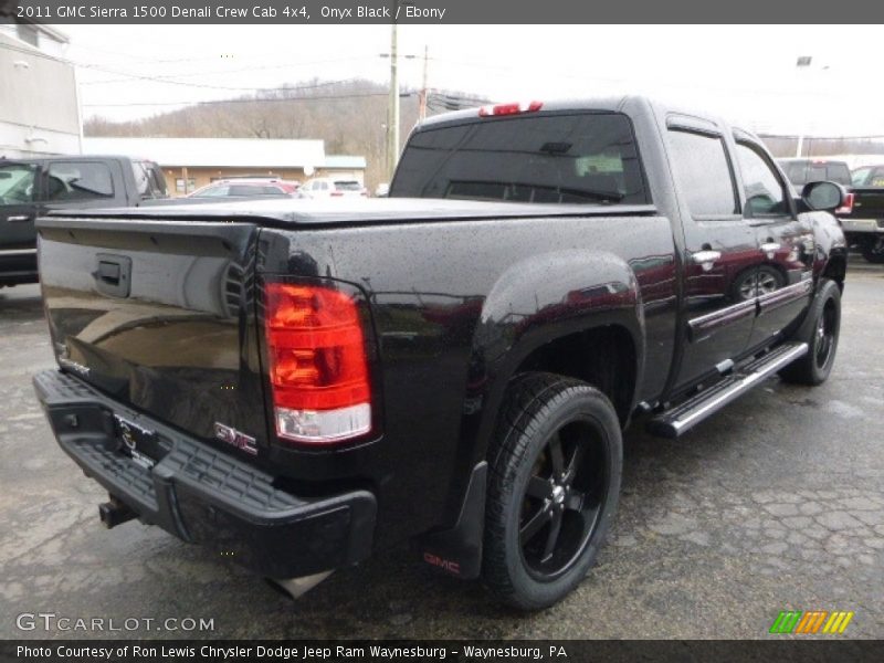 Onyx Black / Ebony 2011 GMC Sierra 1500 Denali Crew Cab 4x4