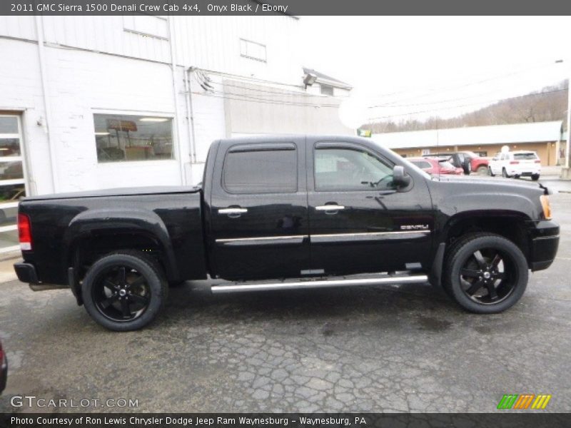 Onyx Black / Ebony 2011 GMC Sierra 1500 Denali Crew Cab 4x4