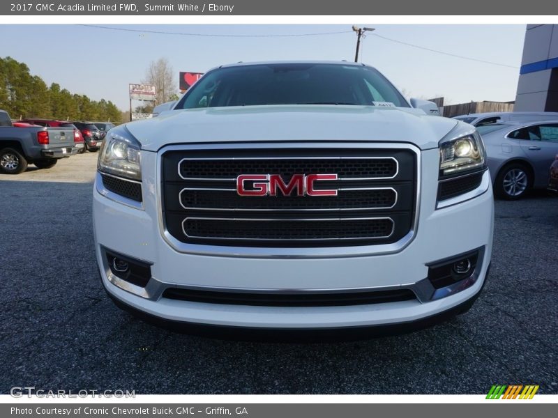 Summit White / Ebony 2017 GMC Acadia Limited FWD