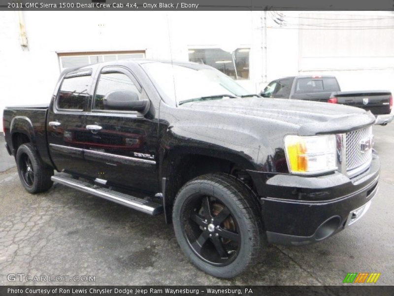 Onyx Black / Ebony 2011 GMC Sierra 1500 Denali Crew Cab 4x4