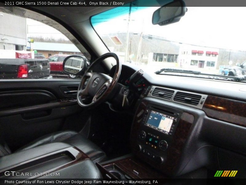 Onyx Black / Ebony 2011 GMC Sierra 1500 Denali Crew Cab 4x4