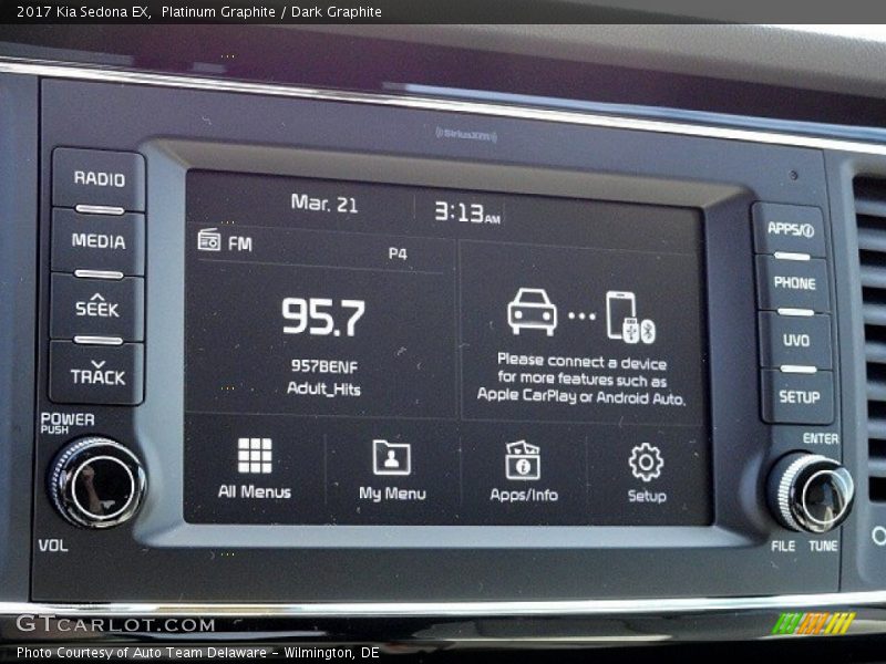 Controls of 2017 Sedona EX