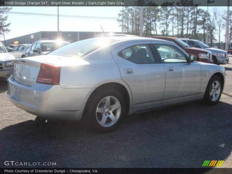 Bright Silver Metallic / Dark/Light Slate Gray 2008 Dodge Charger SXT