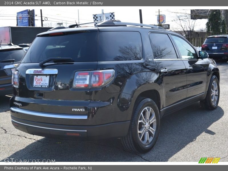 Carbon Black Metallic / Ebony 2014 GMC Acadia SLT AWD
