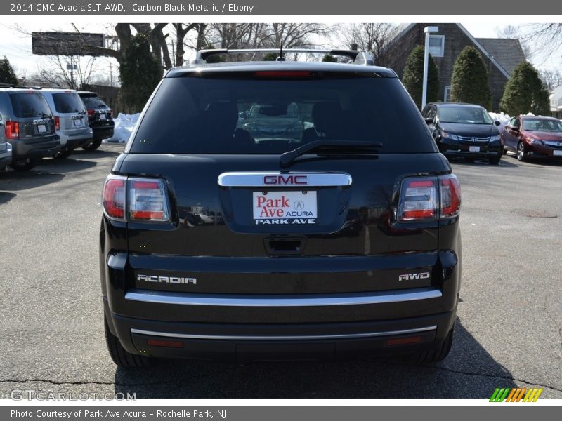 Carbon Black Metallic / Ebony 2014 GMC Acadia SLT AWD