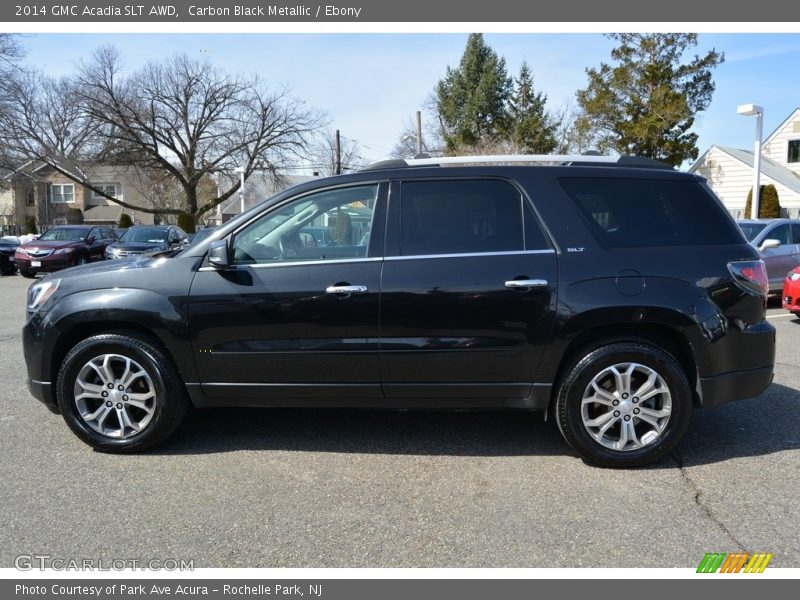 Carbon Black Metallic / Ebony 2014 GMC Acadia SLT AWD