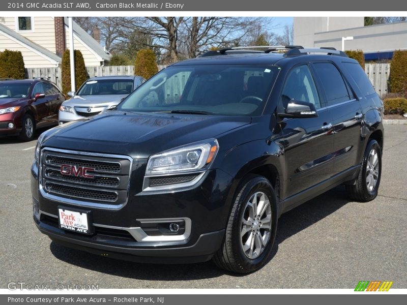 Carbon Black Metallic / Ebony 2014 GMC Acadia SLT AWD