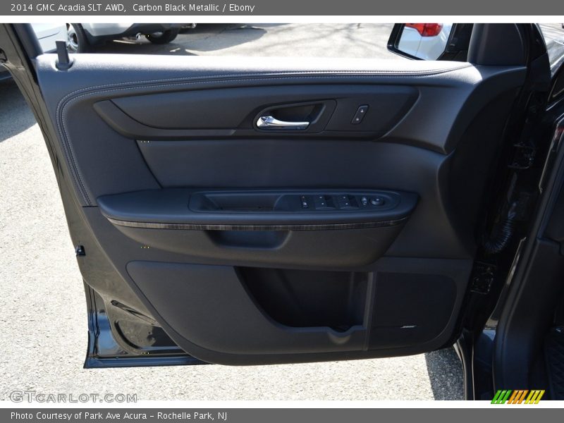 Carbon Black Metallic / Ebony 2014 GMC Acadia SLT AWD