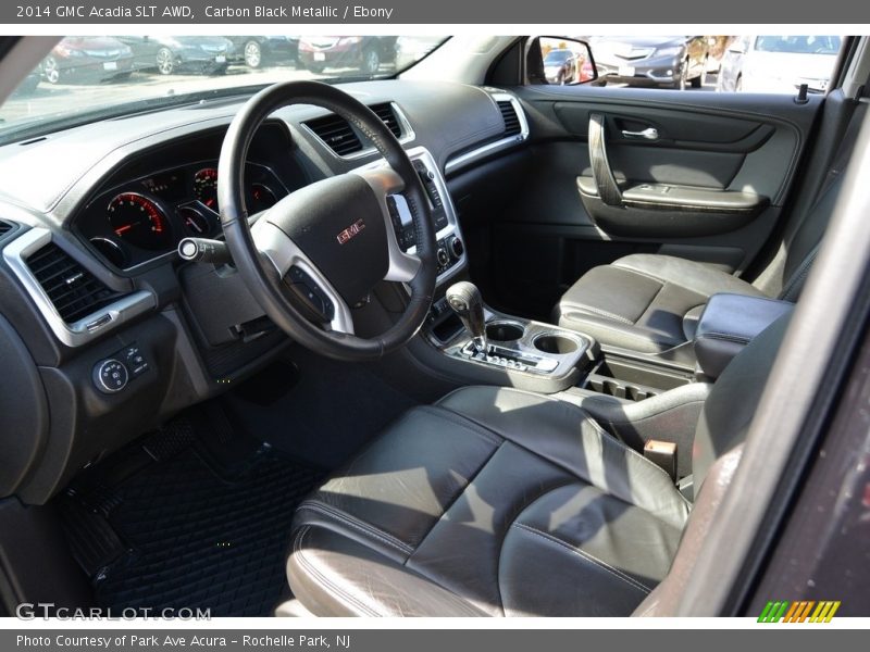 Carbon Black Metallic / Ebony 2014 GMC Acadia SLT AWD