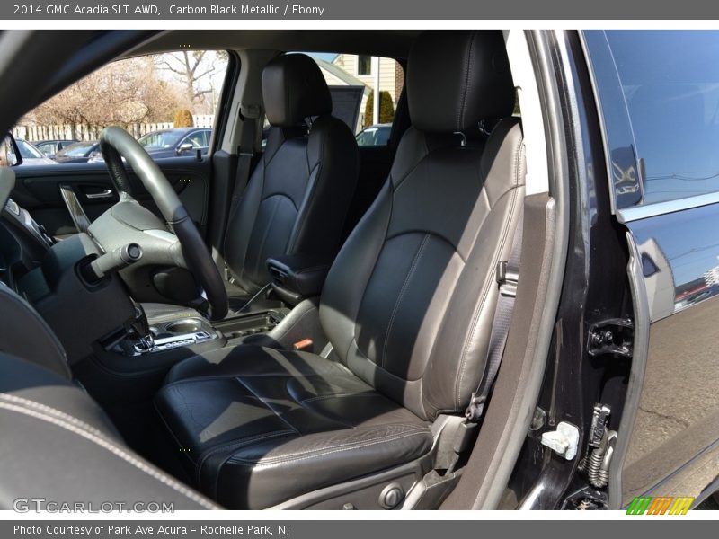 Carbon Black Metallic / Ebony 2014 GMC Acadia SLT AWD