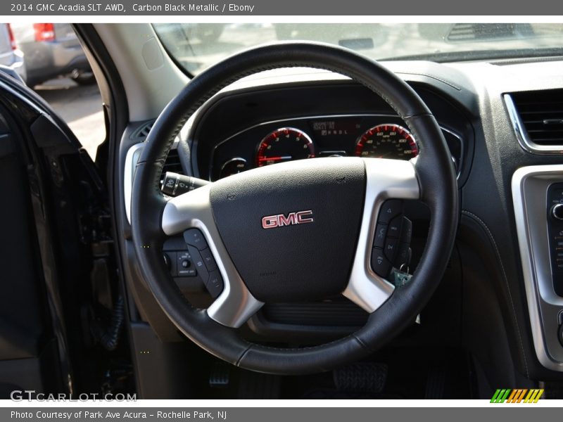 Carbon Black Metallic / Ebony 2014 GMC Acadia SLT AWD