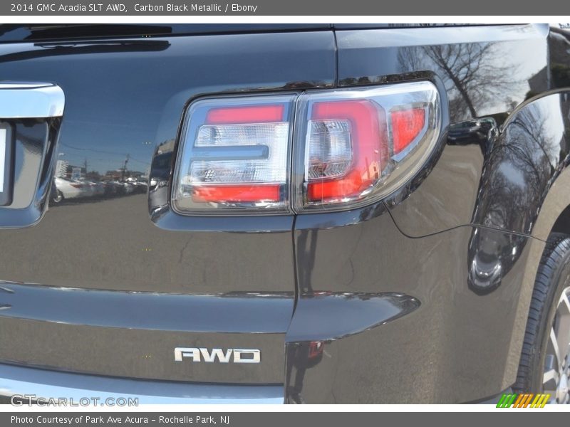 Carbon Black Metallic / Ebony 2014 GMC Acadia SLT AWD