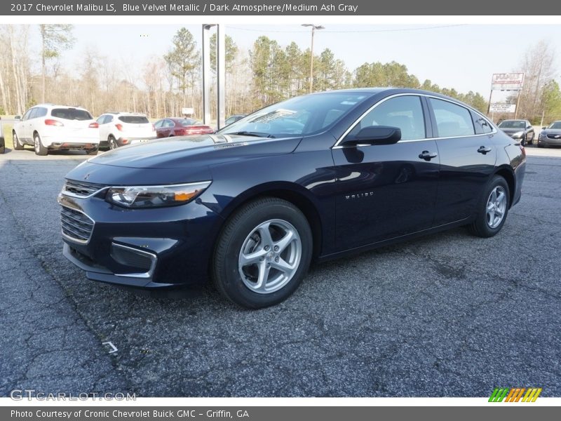 Blue Velvet Metallic / Dark Atmosphere/Medium Ash Gray 2017 Chevrolet Malibu LS