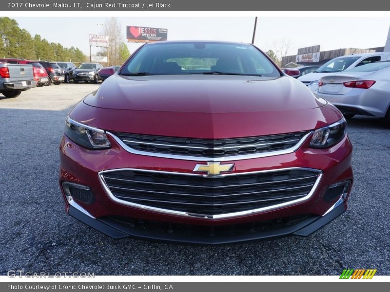 Cajun Red Tintcoat / Jet Black 2017 Chevrolet Malibu LT