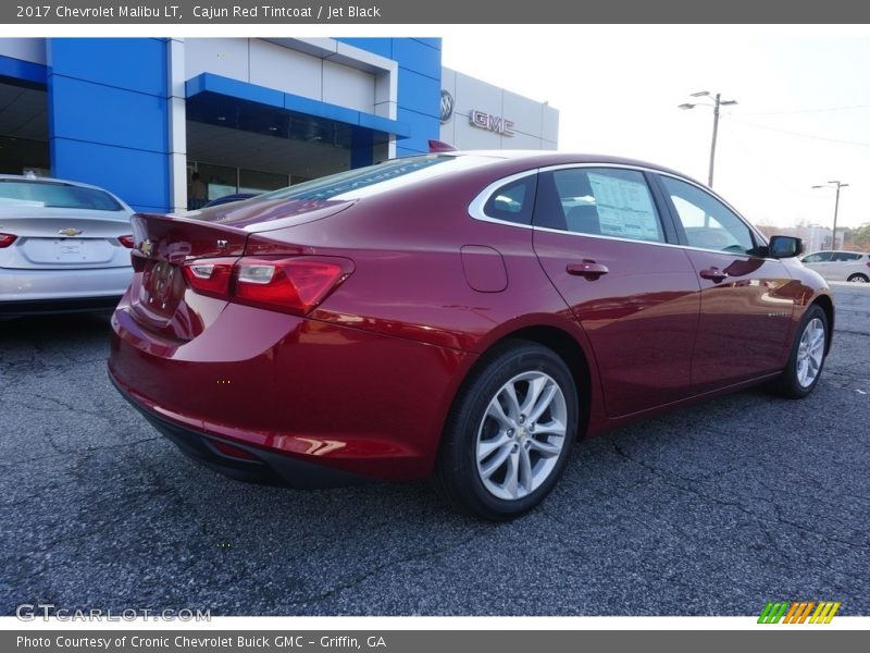 Cajun Red Tintcoat / Jet Black 2017 Chevrolet Malibu LT