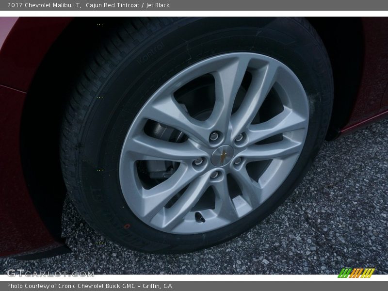 Cajun Red Tintcoat / Jet Black 2017 Chevrolet Malibu LT