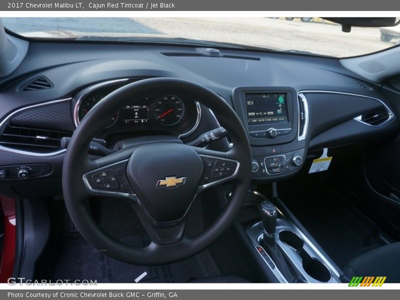 Cajun Red Tintcoat / Jet Black 2017 Chevrolet Malibu LT