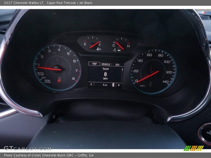 Cajun Red Tintcoat / Jet Black 2017 Chevrolet Malibu LT