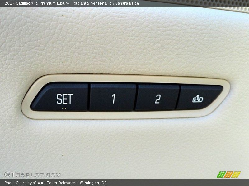 Radiant Silver Metallic / Sahara Beige 2017 Cadillac XT5 Premium Luxury