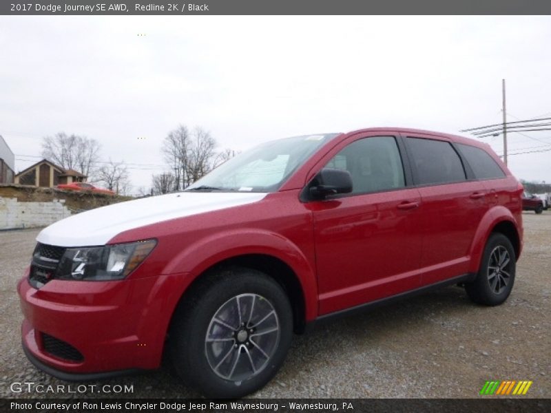 Redline 2K / Black 2017 Dodge Journey SE AWD