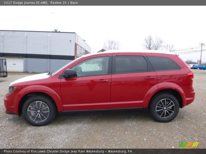 Redline 2K / Black 2017 Dodge Journey SE AWD