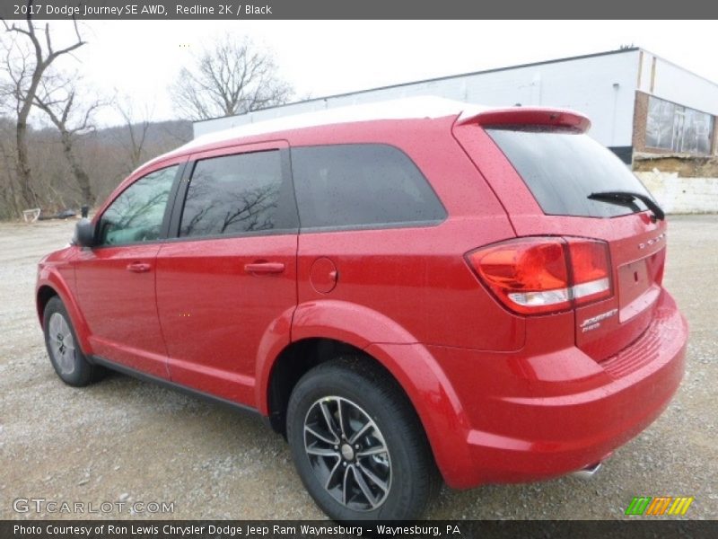 Redline 2K / Black 2017 Dodge Journey SE AWD