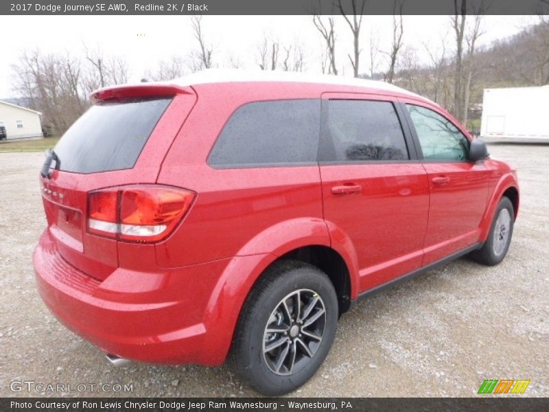 Redline 2K / Black 2017 Dodge Journey SE AWD