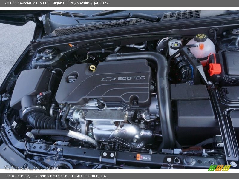 Nightfall Gray Metallic / Jet Black 2017 Chevrolet Malibu LS
