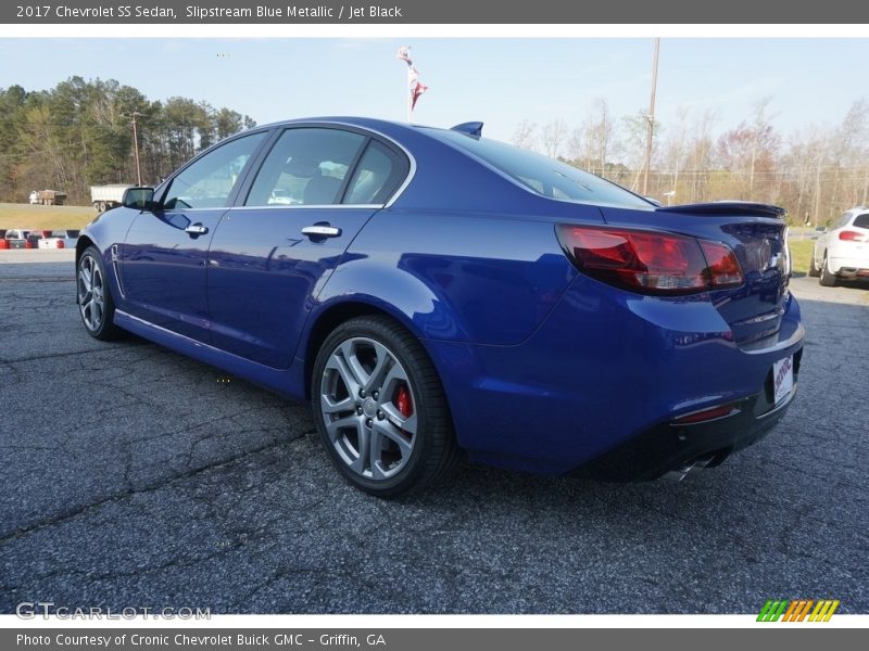 Slipstream Blue Metallic / Jet Black 2017 Chevrolet SS Sedan