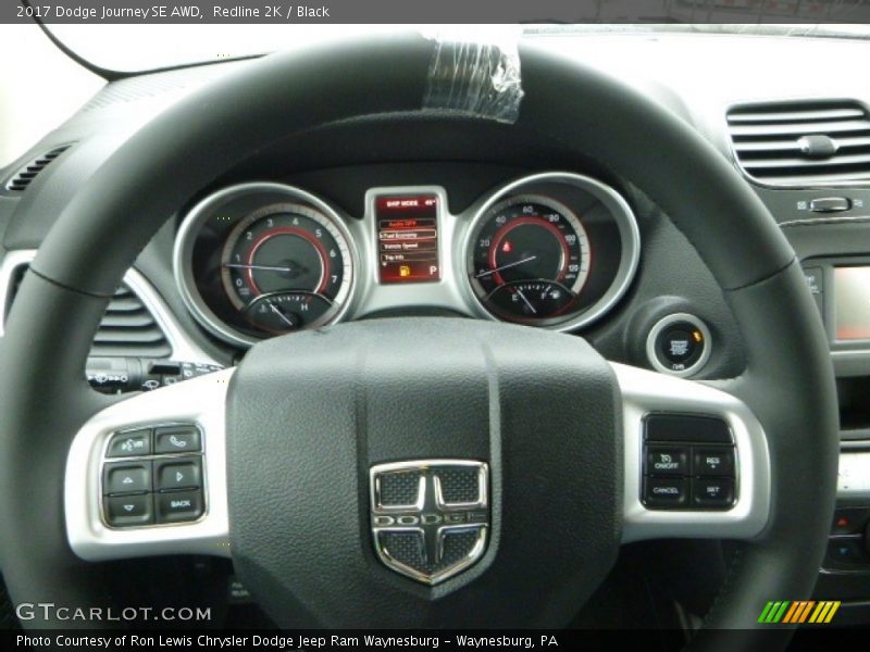 Redline 2K / Black 2017 Dodge Journey SE AWD